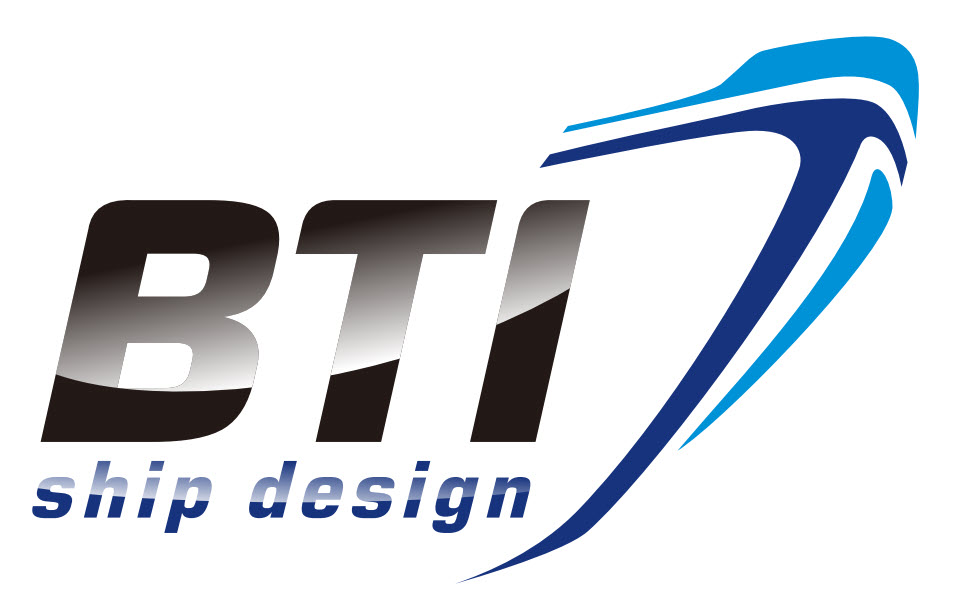 Logo BTI ship design